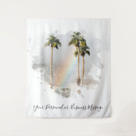 *~* Regenboogberg EXOTISCHE TROPISCHE Palm AR11 Wandkleed