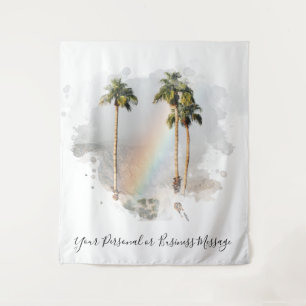 *~* Regenboogberg EXOTISCHE TROPISCHE Palm AR11 Wandkleed
