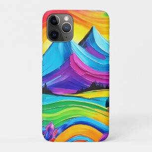 Regenboogberg Majesteitelijke Kunst Case-Mate iPhone Case