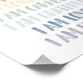 Regenboogbevestigingen voor kinderkamerdecoratie poster (Hoek)