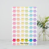 Regenboogbezit Briefpapier (Staand voorkant)