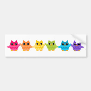 Regenboogbezit Bumpersticker