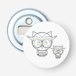 Regenboogbezit Button Flesopener