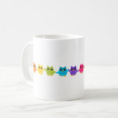 Regenboogbezit Koffiemok (Voorkant links)