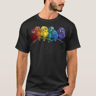 Regenboogbezit T-shirt