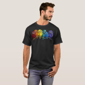 Regenboogbezit T-shirt (Voorkant volledig)