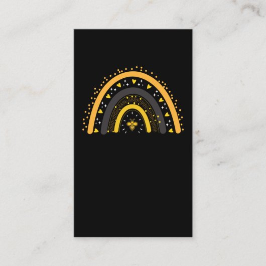 Regenboogbijen Honingbijenimker Vrouwen Beeldt ove Visitekaartje (Voorkant)