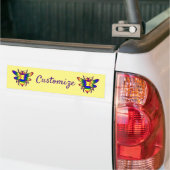 Regenboogbijen Thunder_Cove Bumpersticker (Op Truck)