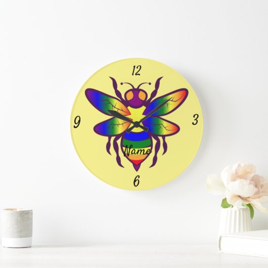 Regenboogbijen Thunder_Cove Grote Klok (Huis)