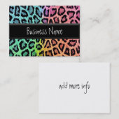 regenboogblad visitekaartje (Voorkant / Achterkant)