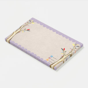 Regenboogbladen Rupydetequila - Logo met schietsch Post-it® Notes
