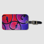 Regenboogbladeren Bagagelabel (Voorkant (horizontaal))