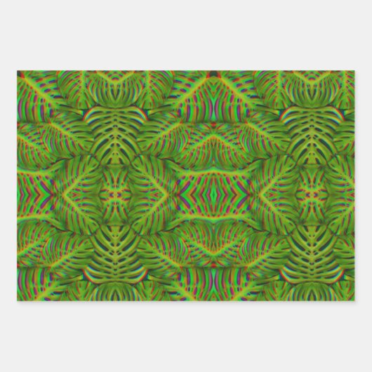 Regenboogbladeren Inpakpapier Vel (Voorkant 3)