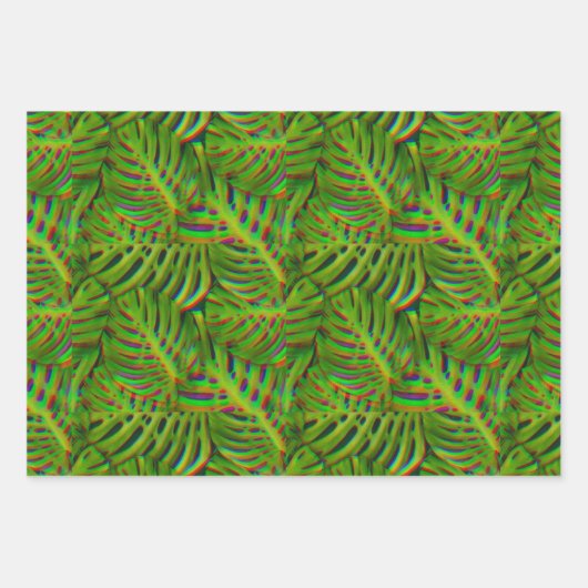 Regenboogbladeren Inpakpapier Vel (Voorkant 2)