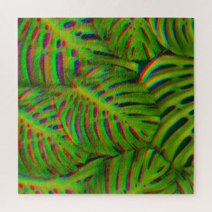 Regenboogbladeren Legpuzzel