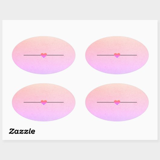 Regenboogblanco, klassieke ronde sticker (Vel)