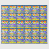 Regenboogblik "29" & "GELUKKIGE VERJAARDAG", Wolke Cadeaupapier (Vlak)