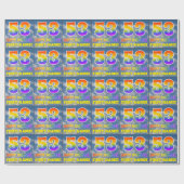 Regenboogblik "53" & "GELUKKIGE VERJAARDAG", Wolke Cadeaupapier (Vlak)