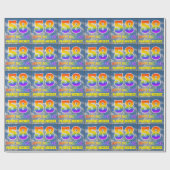 Regenboogblik "58" & "GELUKKIGE VERJAARDAG", Wolke Cadeaupapier (Vlak)