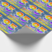 Regenboogblik "95" & "GELUKKIGE VERJAARDAG", Wolke Cadeaupapier (Hoek)