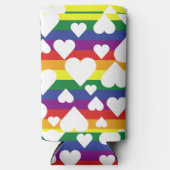 Regenboogblik/tinkoeler Seltzer Blikjeskoeler (Voorkant)