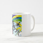 regenboogbloem koffiemok (Voorkant rechts)