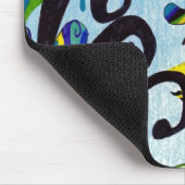 regenboogbloem muismat (Hoek)