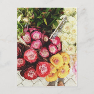 regenboogbloemen briefkaart