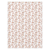 Regenboogblush Gold Baby shower  Tafelkleed (Voorkant)