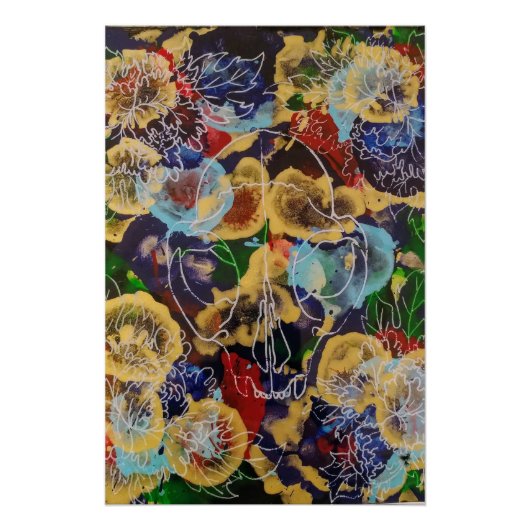 Regenboogbobcat-explosie Perfect Poster (Voorkant)