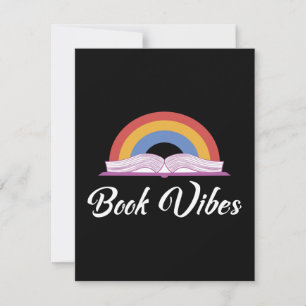 Regenboogboek Vibes Retro Book Lover