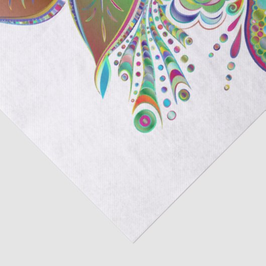 regenboogboekbindweefselpapier tissuepapier (Detail)