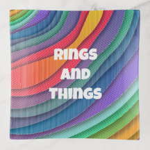 Regenboogboho Stripes Trinket Tray