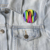 Regenboogboog Ronde Button 5,7 Cm (In situ)