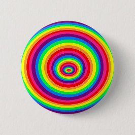 Regenboogboogframe Ronde Button 5,7 Cm