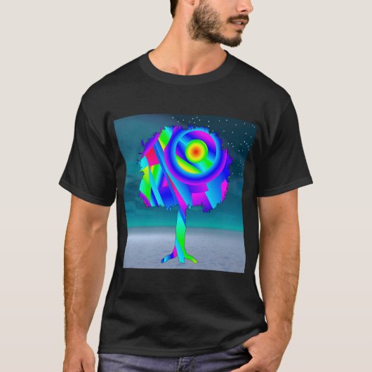 Regenboogboom T-shirt (Voorkant)