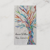 Regenboogboom Visitekaartje (Voorkant)