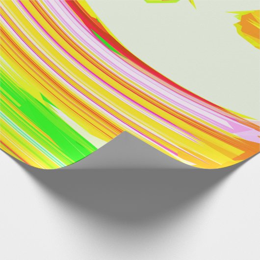 Regenboogborstel Cadeaupapier (Hoek)