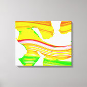 Regenboogborstel Canvas Afdruk (Voorkant)