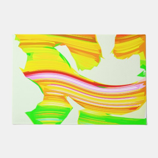 Regenboogborstel Deurmat (Voorkant)