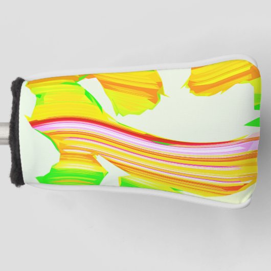 Regenboogborstel Golfheadcover (Voorkant)