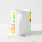 Regenboogborstel Grote Koffiekop (Achterkant)