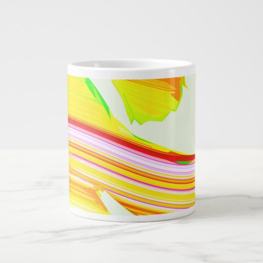 Regenboogborstel Grote Koffiekop (Voorkant)