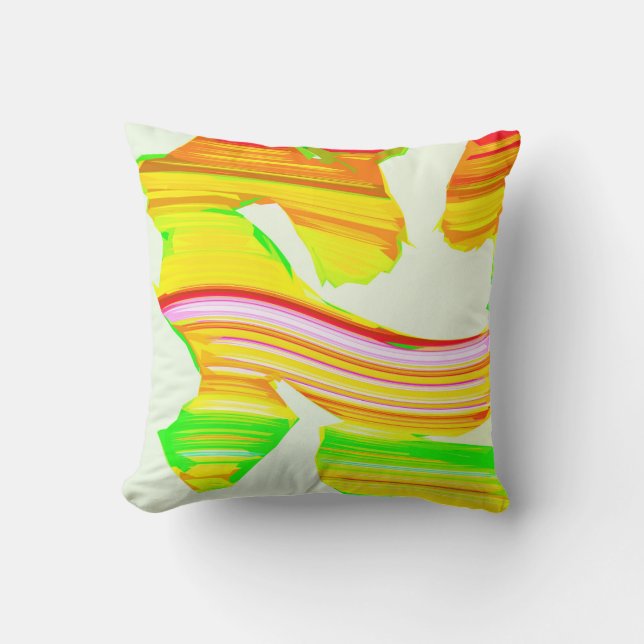 Regenboogborstel Kussen (Voorkant)