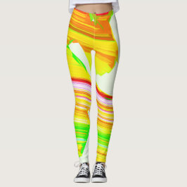 Regenboogborstel Leggings