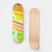 Regenboogborstel Persoonlijk Skateboard (Voorkant)