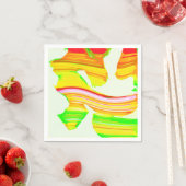 Regenboogborstel Servet (Insitu)