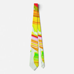 Regenboogborstel Stropdas