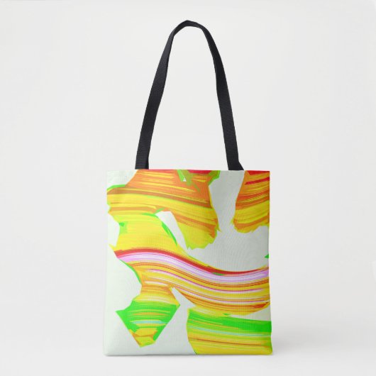 Regenboogborstel Tote Bag (Voorkant)