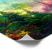 Regenboogbos beloofde land poster (Hoek)